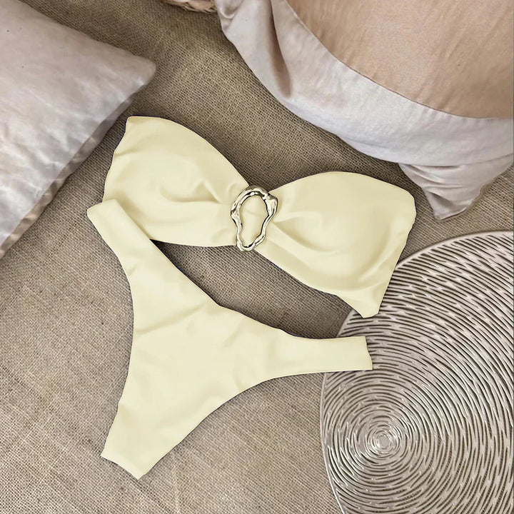 Milla | Gold-Detail Bikini