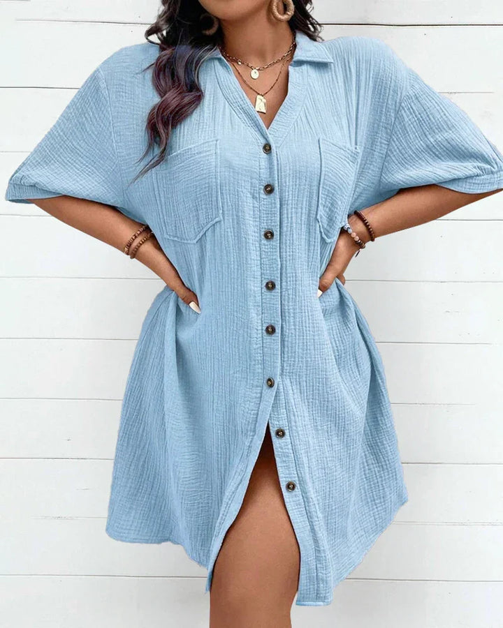 Lexa | Airy Shirt Dress