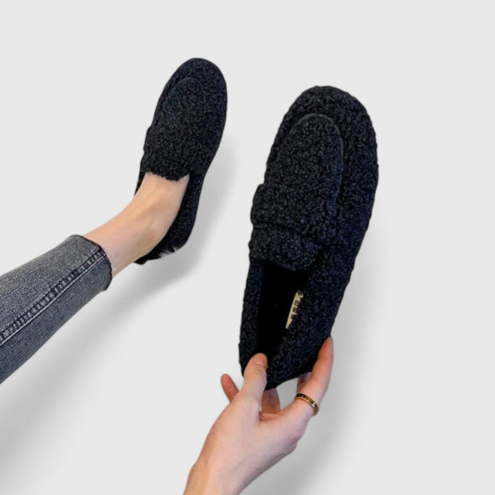 Stacey | Fuzzy Loafers