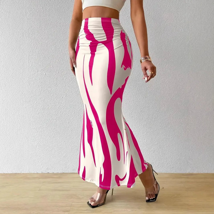 Naomi | Chic Zebra Print Skirt