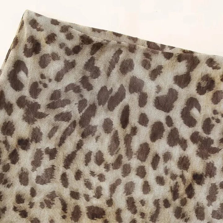 Line | Elegant Leopard Skirt