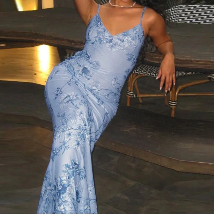 Amora | Floral Flow Slip Dress