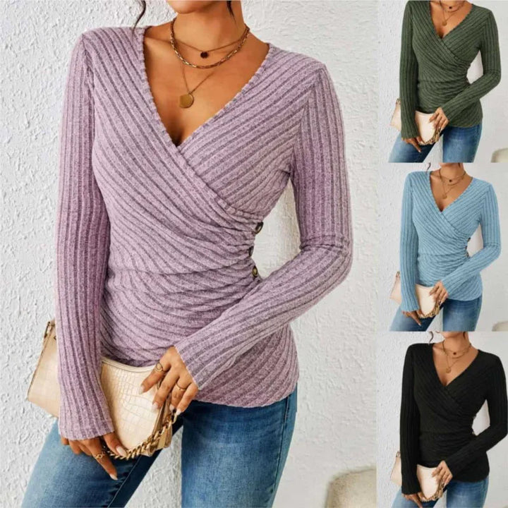 Yara | Tummy-Tucking Long Sleeve Top