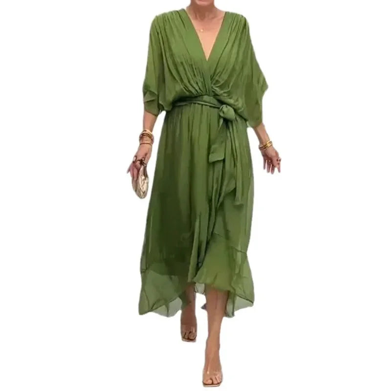 Sanya | Dress with flowing sleeves