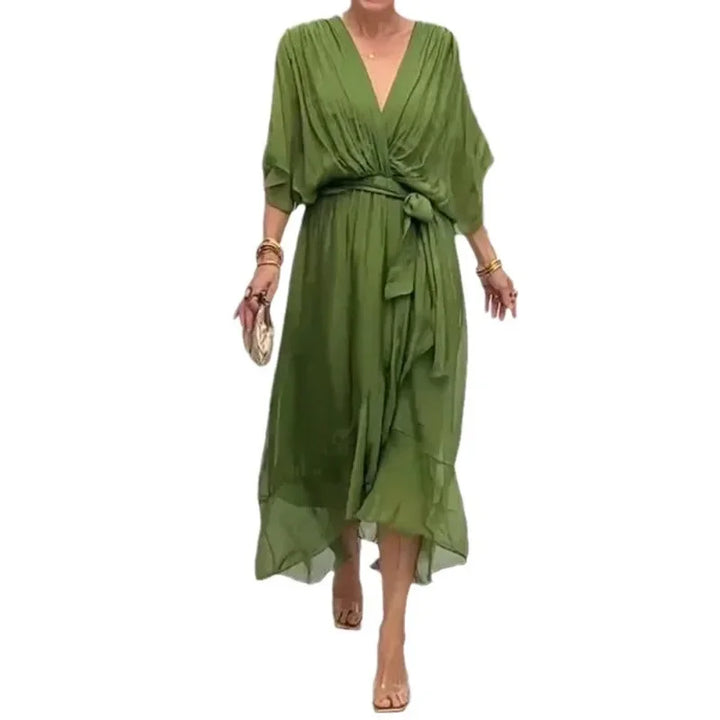 Sanya | Dress with flowing sleeves