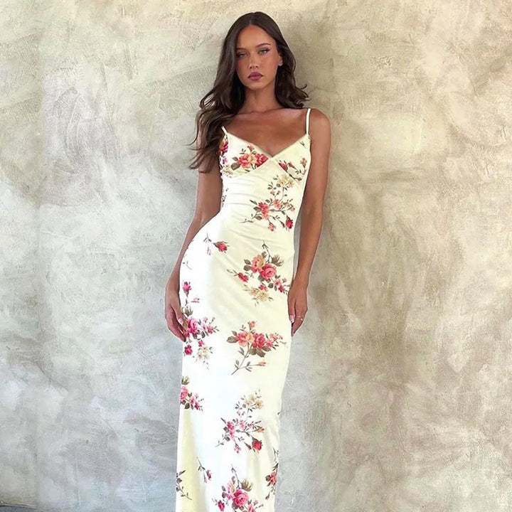 Amora | Floral Flow Slip Dress