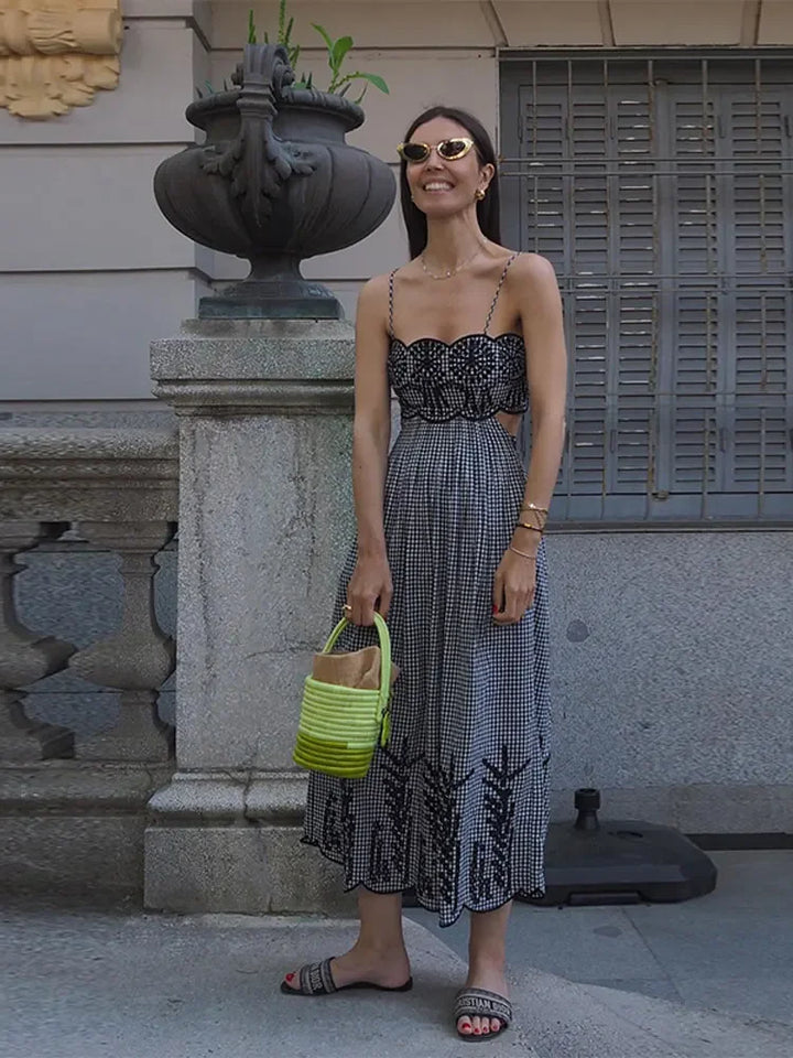 Katlyn | Stylish Gingham Dress