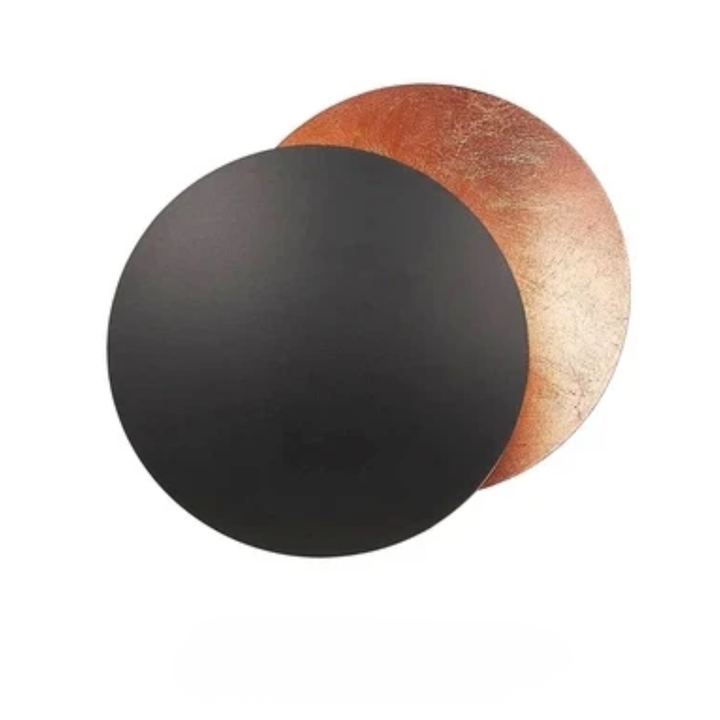 NovaMoon | Eclipse Gold Leaf LED Wall Sconce