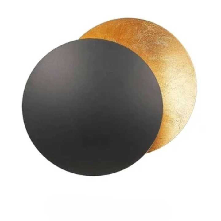 NovaMoon | Eclipse Gold Leaf LED Wall Sconce