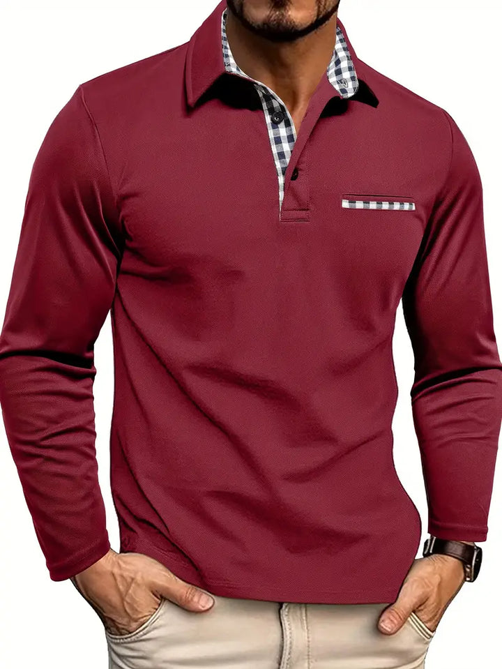Ethan | Polo with Long Sleeves