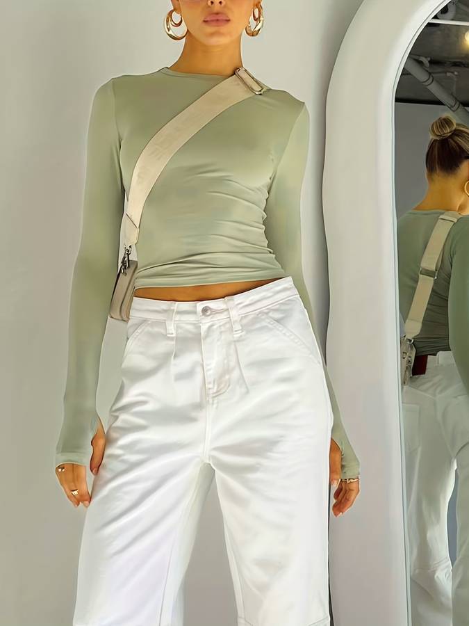 Saar | Basic Long-Sleeve Top