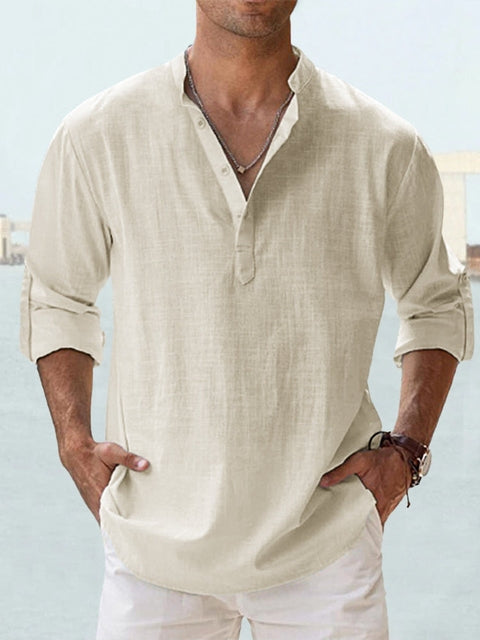 Matthew | Breathable Linen Shirt