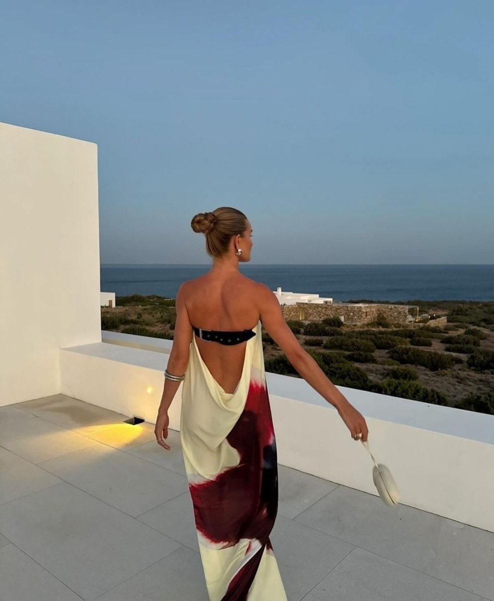 Elinore | Off-Shoulder Wrap Midi Dress