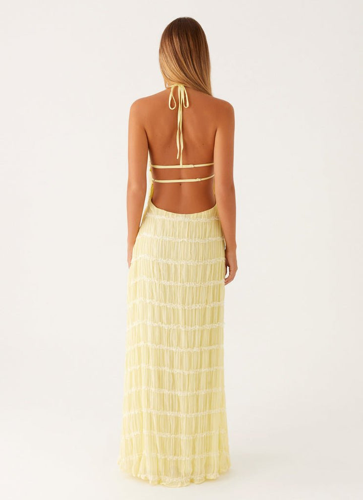 Darlene | Halter Neck Backless Dress