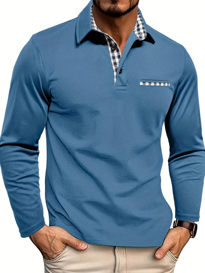 Ethan | Polo with Long Sleeves