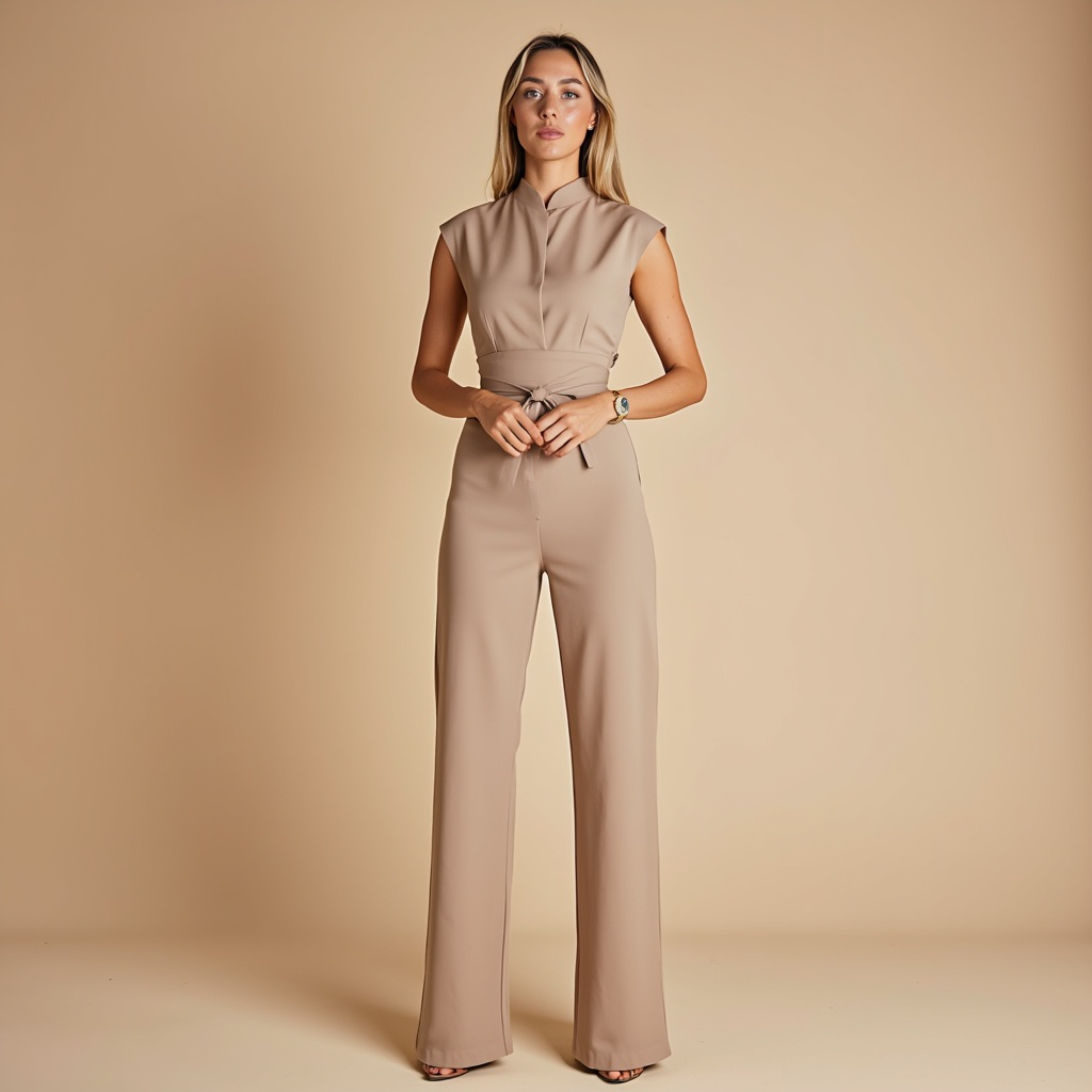Victoria | Sleeveless Jumpsuit