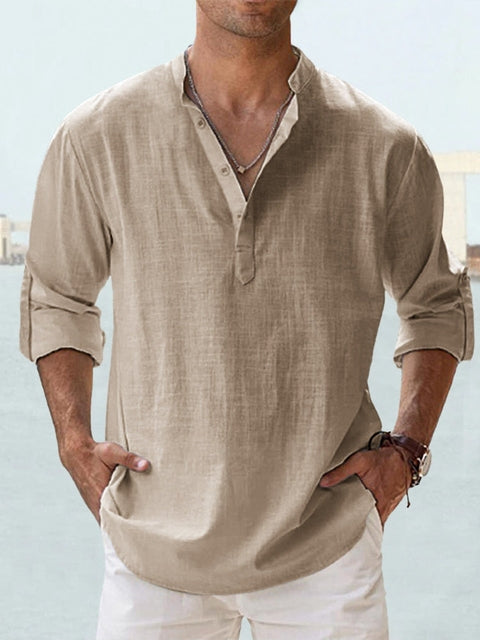 Matthew | Breathable Linen Shirt
