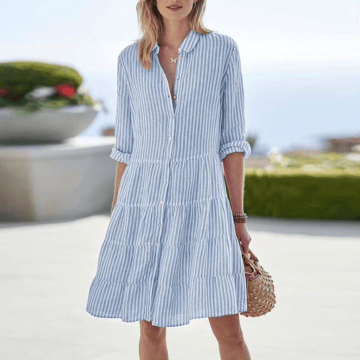 Sharon | Breezy Striped Dress